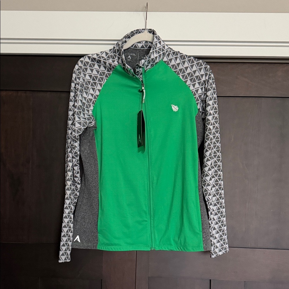Antigua Women’s Full Zip Track Jacket Size Medium